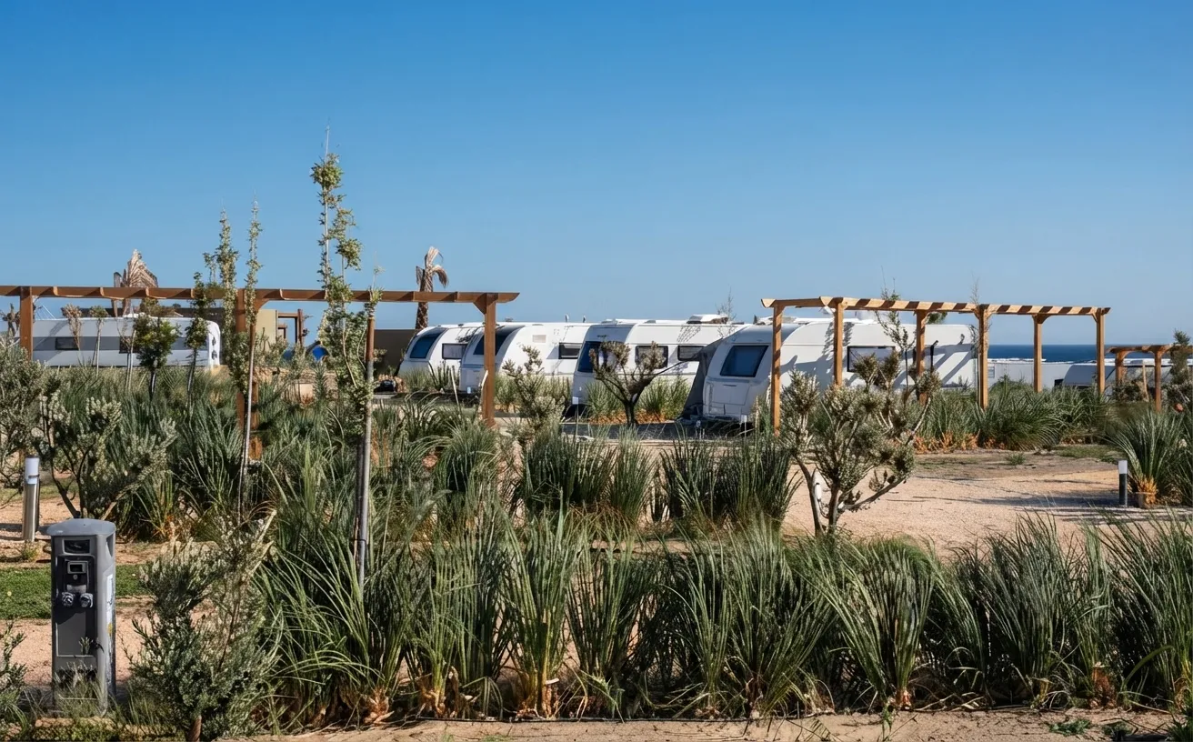 Karavan Park Pedestali görsel 2